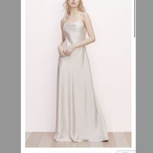 Watters Designs "Sonya" Charmeuse Bridesmaid Dress in Ballet Slipper